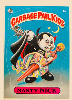 Garbage Pail Kids - Nasty Nick (1985)